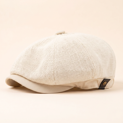 Linen Crown Cap