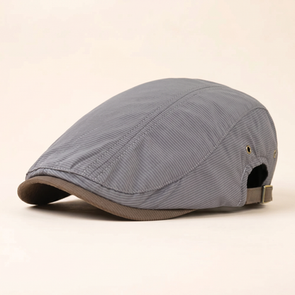 Pinstripe Cotton Cap
