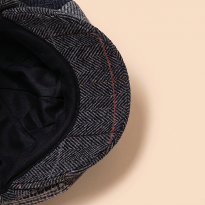 Wool Patchwork Cap